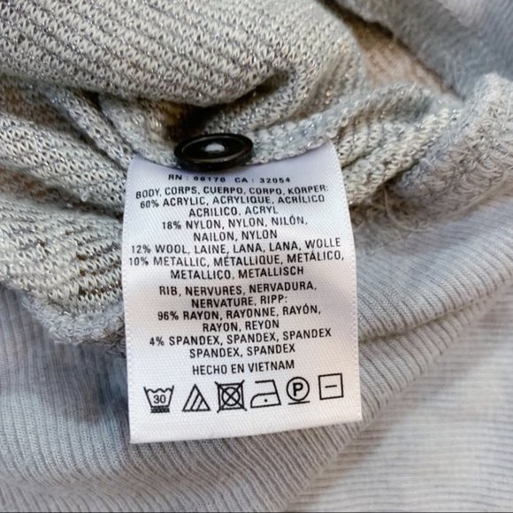 Anthropologie POSTMARK Etched Frost cardigan, S. - Picture 5 of 6